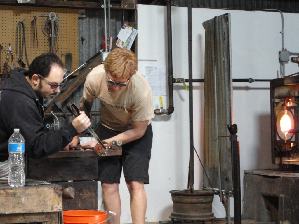 Harmony Glassworks showcase